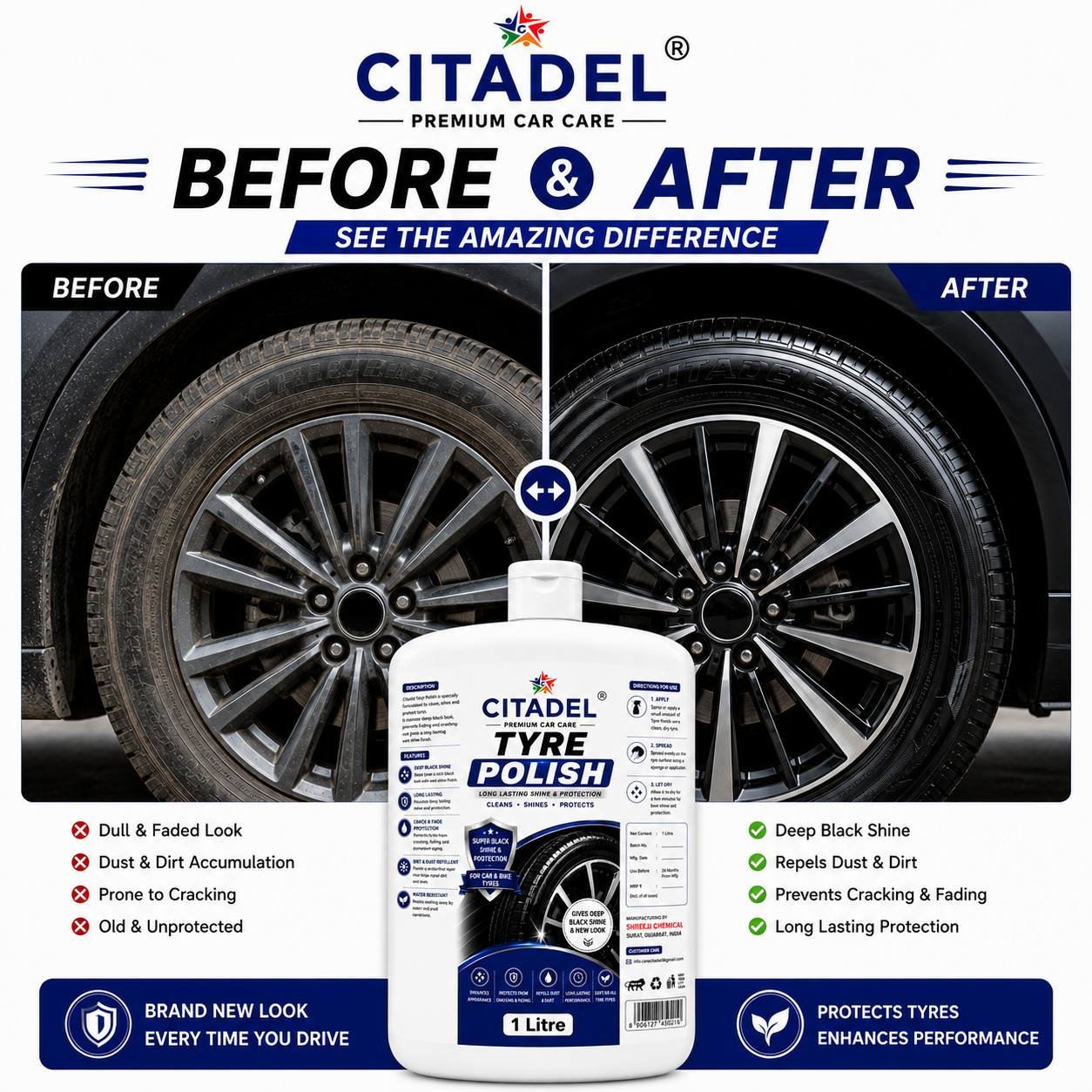 Tyre & Rubber/Trim Dressin
